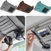 Easy To Install Car Sun Visor Organizer Multi-compartment Sun Visor Pocket Van
