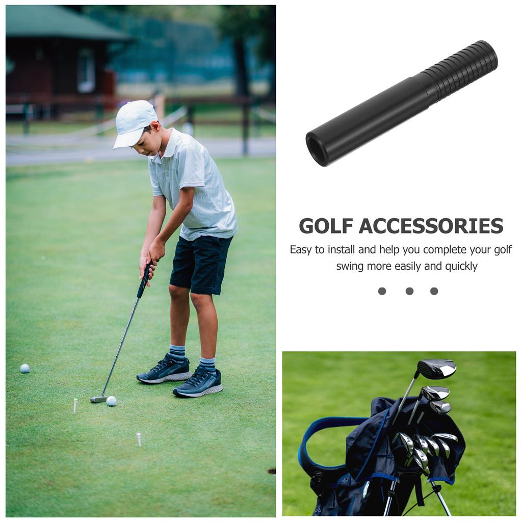 Golfs Club Shaft Extension Metal Portable Rod Extender Stainless Steel Replaceable Club Prolong Stick Outdoor Supplies