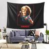 Good Guys Childs Play Chucky Tapestry Wall Hanging Aesthetic Home Decoration Tapestries for Dorm Room