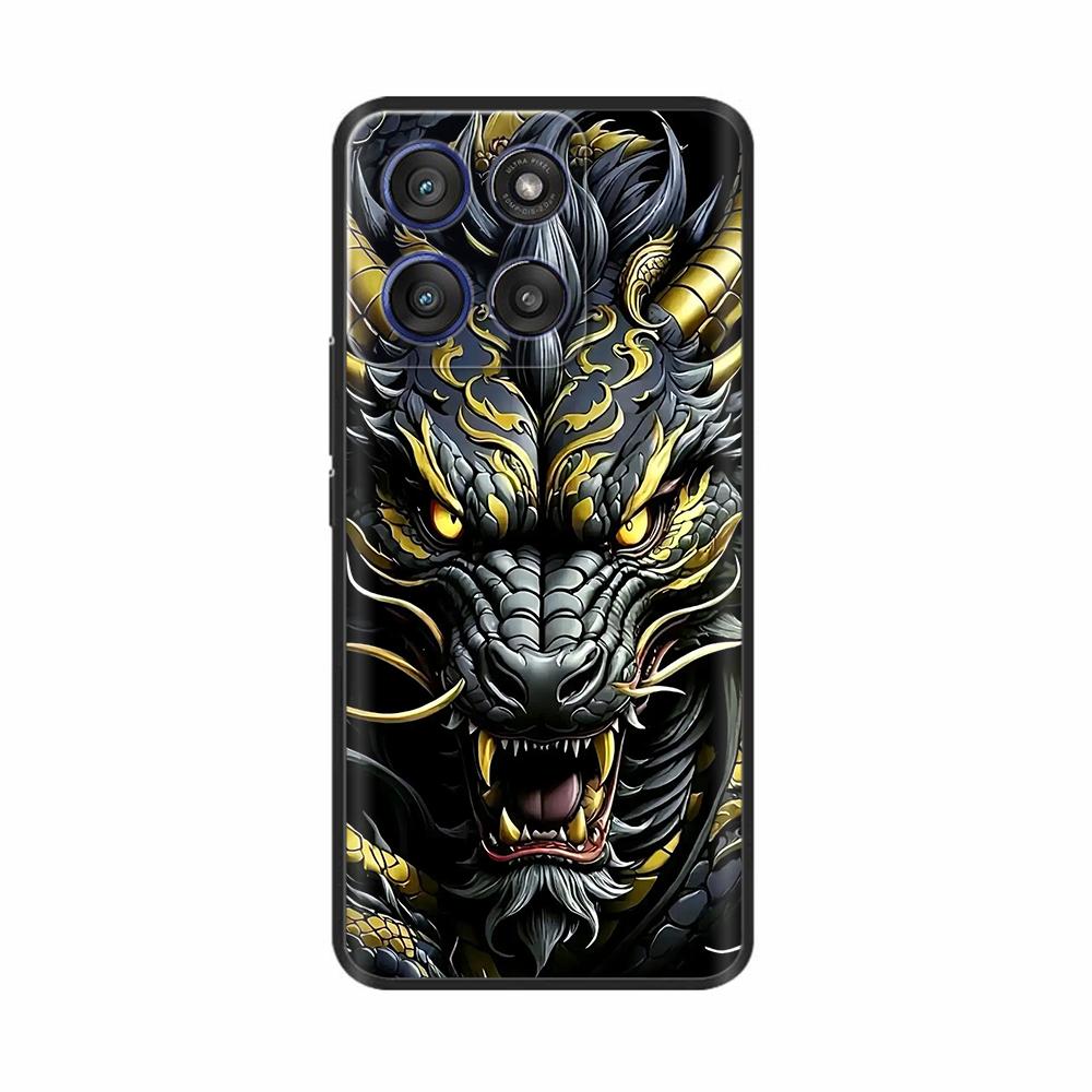 Hoesje voor Motorola Moto Edge 60 Fusion Edge 60 Stylus Pro Creatieve Patronen Zacht Slank TPU Siliconen Achterkant Schokbestendig Fundas