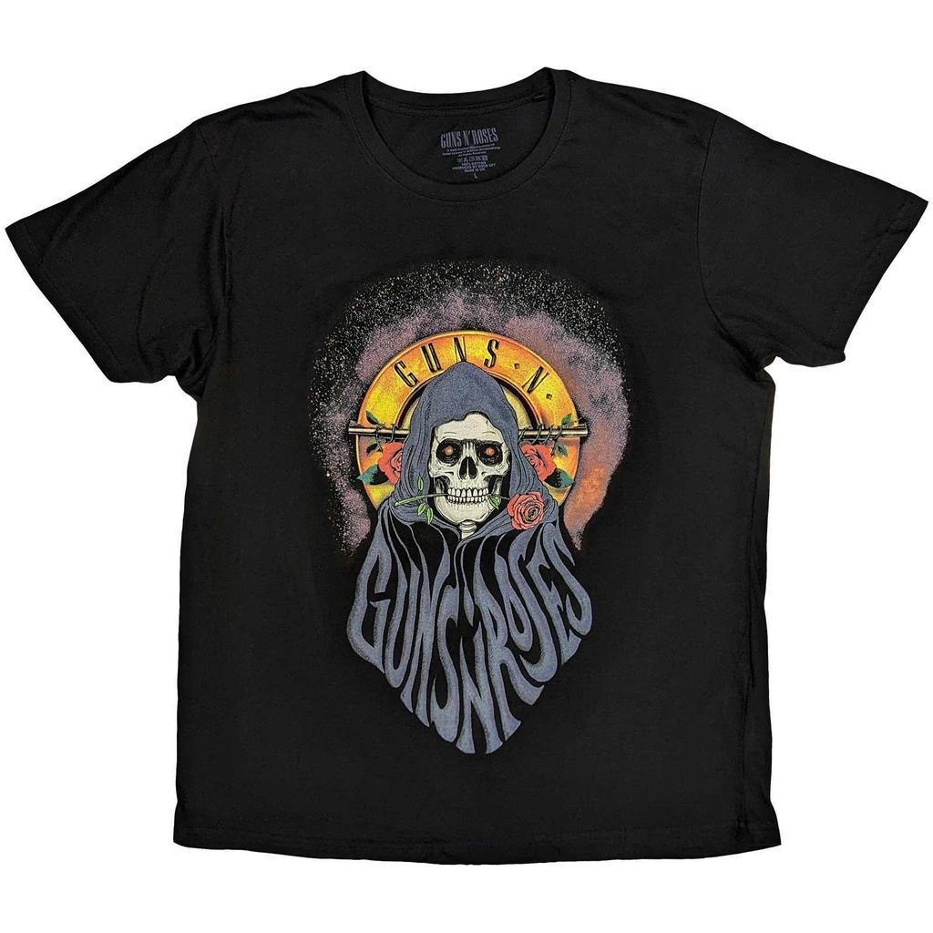 Guns N Roses Unisex Adult Reaper Cotton T-Shirt