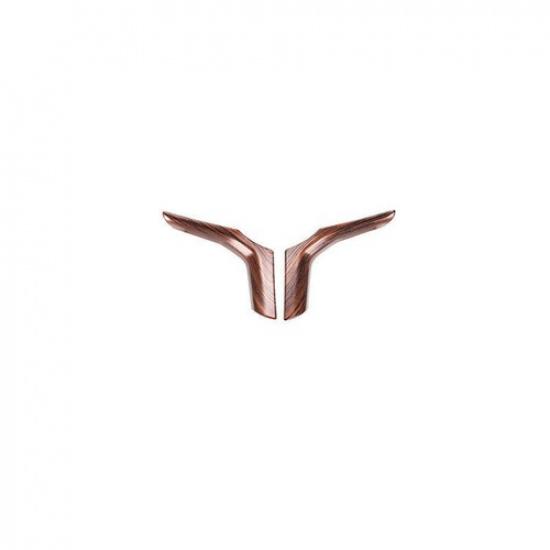 For BMW X3 G01 X4 2018-  Pine Wood Grain Steering Wheel Strip Cover Trim