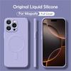 Liquid Silicone Magsafe Phone Case for IPhone 17 Air 14 15 Plus 12 13 Mini 11 Pro Max Magnetic Wireless Charging Cover