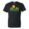 Tennessee Groovy Sunset - Landscape Vacation Home State T Shirt - Black