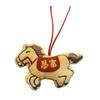 Taschenanhänger Cartoon Pferde Puppe Hängeornament Pferd Tierkreis Brosche Taschen Schlüssel