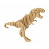 Cardboard Model - Tyrannosaurus - 28 X 18 X 7.5 Cm - 3D Dinosaur Puzzle