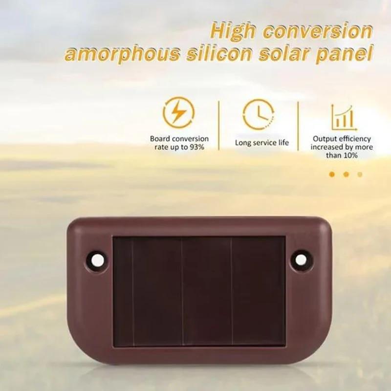 Lot de 1/2/4/8/16/20/32 lampes solaires pour marches extérieures - Lampes solaires LED étanches pour garde-corps, escaliers, clôture, cour, patio et allée