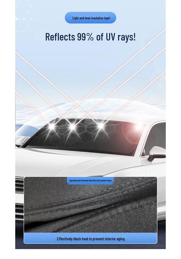 Sunshade Heat Insulation for Dongfeng 25 Fengshen L8 Car - Privacy and UV Protection