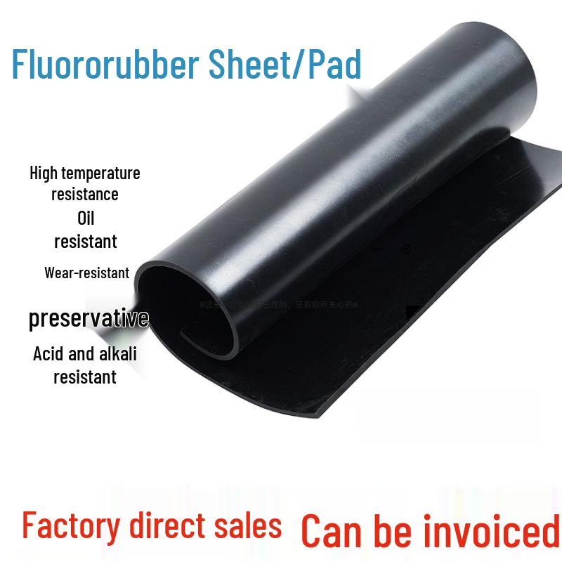 High-Temperature Oil-Resistant Fluororubber Sheet