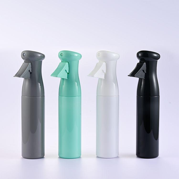 250ml 360ml 500ml Cosmetic Empty Cody Water Black Hair Continuous Plastic Alcohol Fine Mist Spray Bottle