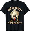 Rate mal Hühnerhintern Hühnerliebhaber Lustiges Hühner-Meme T-Shirt