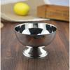 Eisbecher, Salatschüssel, Edelstahlschüssel, Dessert-Obstteller, Snackschale, Eiswürfelbereiter, Eisballmaschine, Eisbeutel