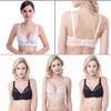 Elegant Ladies Plus Size Lace Full Coverage Bra With Adjustable Shoulder Straps