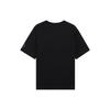 Li-Ning Wade Series Alphabet Print Casual Loose Sports Round Neck Short Sleeve T-Shirt Unisex Tops Black AHSS811-5