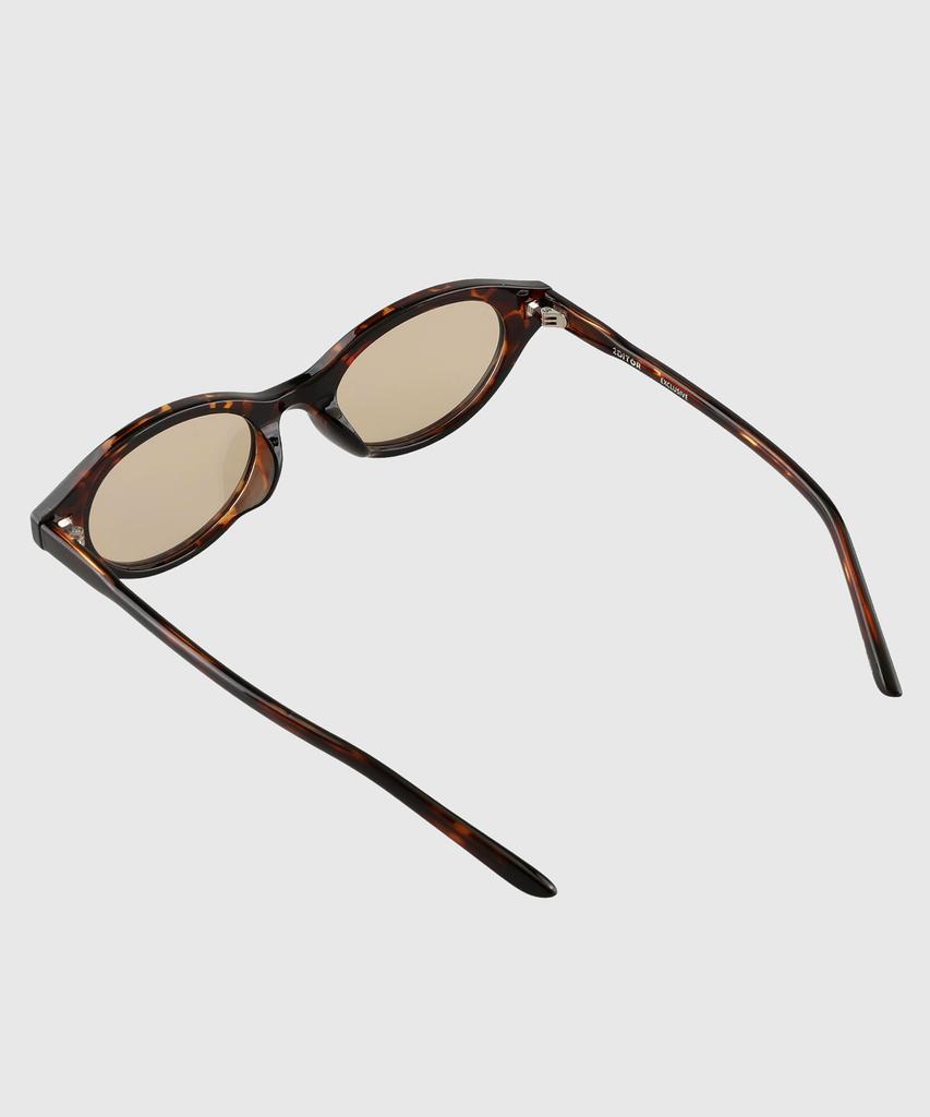 Tuditeo Sho Tinted Lightweight Horn-Rimmed Unique Sunglasses Nylon Tinted Lenses C2 Leopard