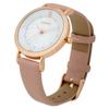 Fieldwork Women's Analog Watch with Leather Strap, Pink, YM108-3