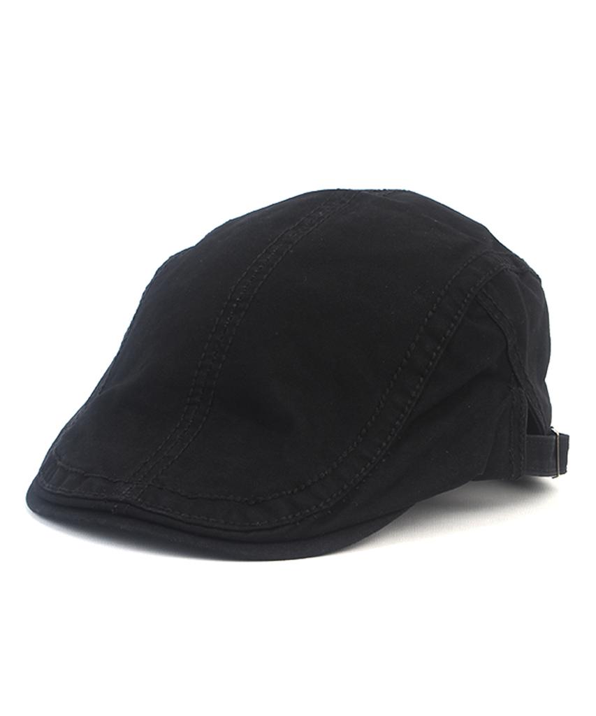 Yunibeosyeolkemiseuteuli Bold Stitch Black Side Belt Hunting Cap