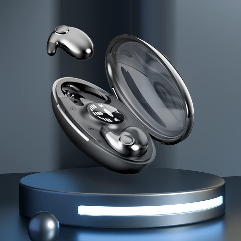 Nieuwe draadloze Bluetooth-headset voor slaap komt niet in de oren en de bilaterale driedimensionaal