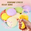 Colorful Squishy Dumplings Simulation Food Steamed Stuffed Bun Squeeze Toy Anti-Stress Sensory Relief For Adults Funny Gifts