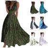 Women's Long Dress Maxi Dress Casual Dress Swing Dress A Line Dress Floral Fashion Streetwear Outdoor Daily Date Print Sleeveless V Neck Dress