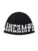 Olinkeompeulliteu Pom-Pom Logo Jacquard Beanie (Black)