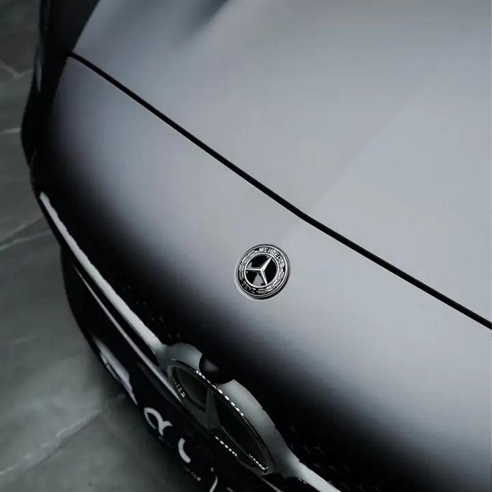 57mm Car Hood Logo Badge Replace Accessories For Mercedes Benz AMG W205 W211 W247 W176 W212 W220 W177 W247 W176 CLS CLA CLK GLC BG1