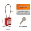 Bedi 38mm Industriële Veiligheidsslot: Elektrische Lockout/Tagout met Geïsoleerd Technisch Kunststof (LOTO)