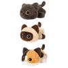 30cm/11.81in Furry Cat Plush Toy Soft Stuffed Animal Kitten Doll Perfect for Halloween Easter Christmas & Birthday Gifts