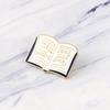 Women English Words Banned Read Books Enamel Brooch Pin Collar Badge Jewelry