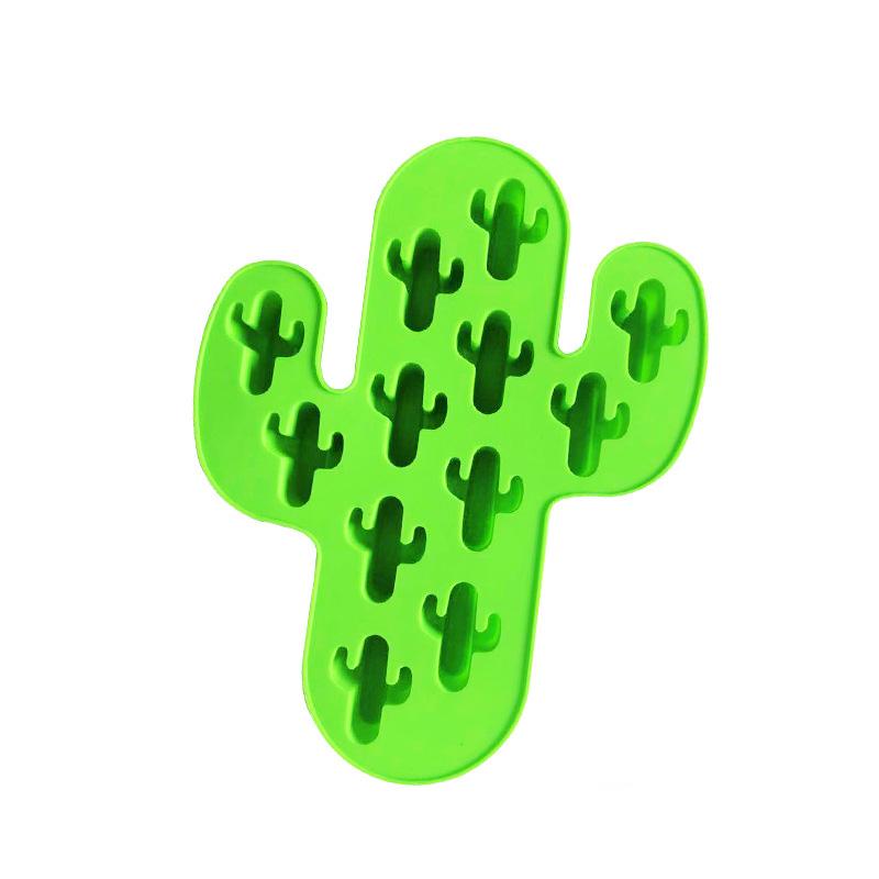 Food Grade High Quality Silicone 12 Cactus Silicone Cake Mold Handmade DIY Chocolate Mold