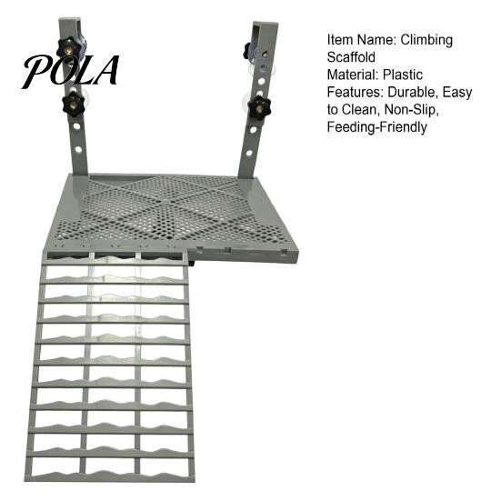 Aquarium Decoration Solid Form Hanging Turtle Basking Platform with Suction Cups, Non-Slip Reptile Sunning Dock Ramp, Aquariums Tank Accessories