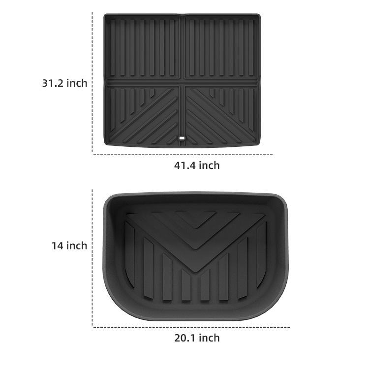 Chery JAECOO 5 EV TPE Floor and Trunk Mats for 2025