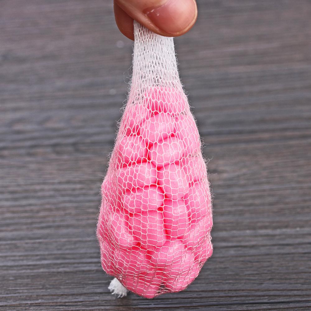 Portable Tackle Accessories PVA Lure Mesh Water Soluble Sack Bait Wrap Bag Carp Coarse Fishing