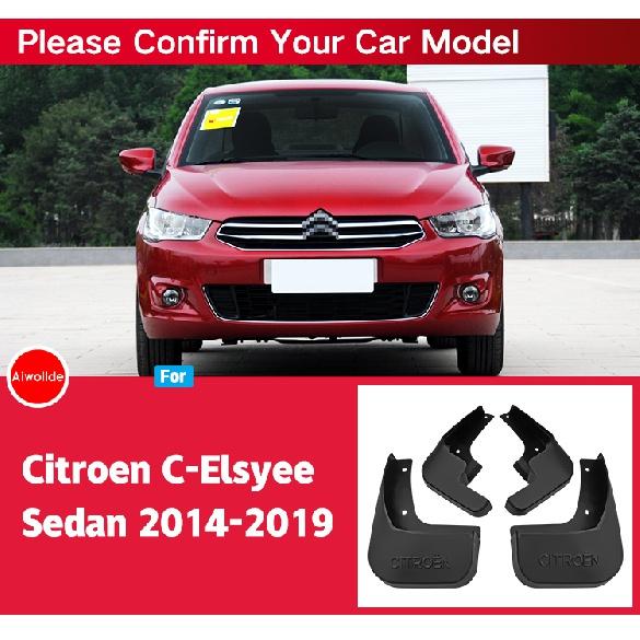 Parafango Auto Paraspruzzi Per Citroen Elysee 2014- 2015 2016 2017 Paraspruzzi Parafanghi Anteriore Posteriore Parafanghi Auto