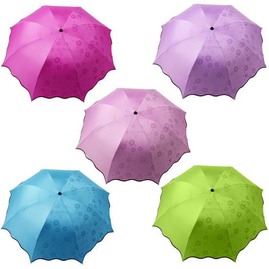 Waterproof Portable Folding Rain Sunlight Umbrella Travel Anti-UV Summer Parasol
