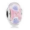 925 Silver Murano Glass Charms Fit Bracelets Round Murano Glass Charms Beads DIY Women Jewelry Gifts For Women