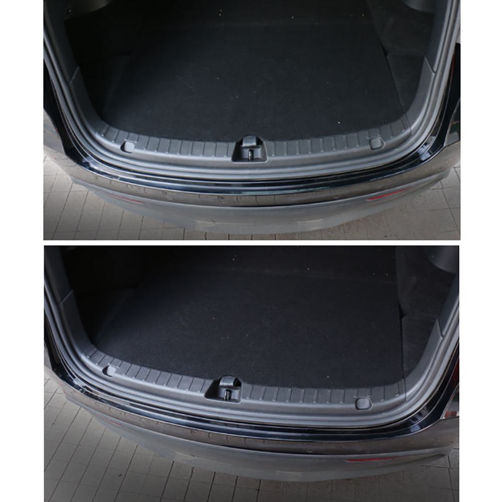 Trunk Protector Guard For Tesla Model Y 2021-2023 Anti-Scratch Mat Rear Cargo Threshold Sill Cover Bumper ABS Organizer Pad