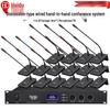 HuiDu QH-660 Wired Conference Desktop Microphone with Square Tube