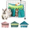 Rest Durable Hedgehog Corner Cage Hideaway Hammock Hamster House Rabbit Hiding Tent Rat Nest Guinea Pig Hideout
