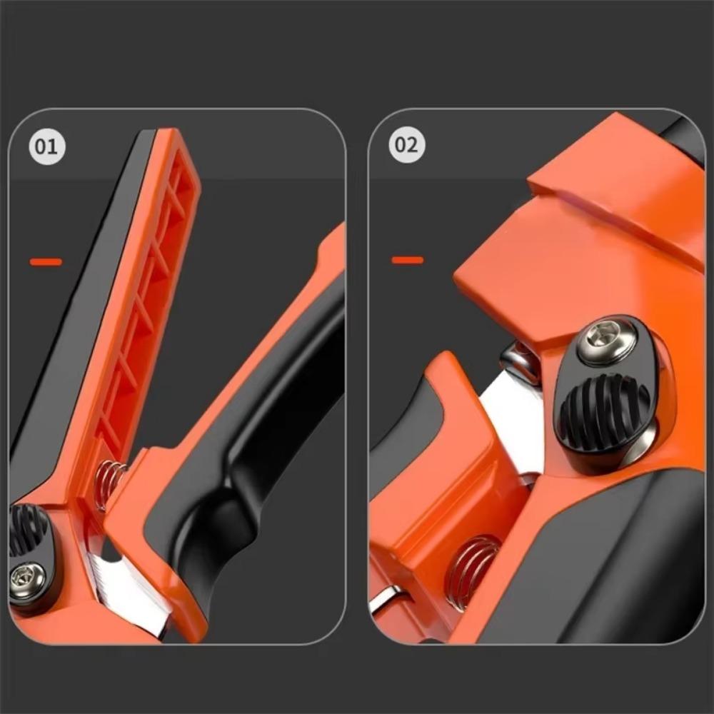 Multifunctional Gardening Mowers Scissors Sharp Tip 360 Rotation Garden Grass Trimming Shears Handheld Lawn Pruning Hedge Shears
