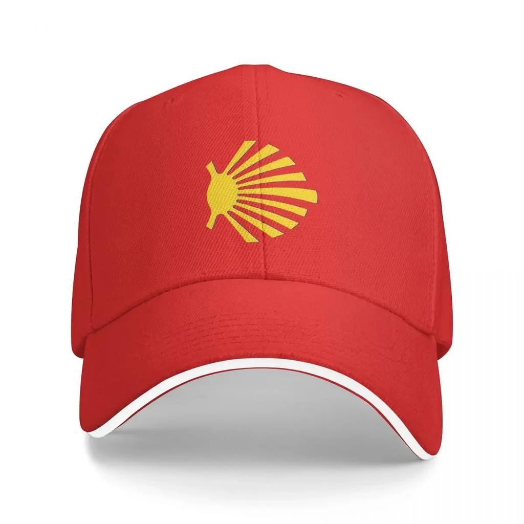 Nieuw Camino De Santiago Symbool Grote Gele Sint-Jakobsschelp Pet Mode Casual Baseballpet Verstelbare Hoed Hip Hop Zomer Baseball