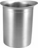 Shimomura Kikaku Kitchen Tool Stand 18-8 Stainless Steel Easy Clean Upright Utensil Organizer 13.6 X 12.2 15.6 Cm Japan