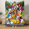 1 Stück, Mickey & Minnie Maus Goofy Pluto Daisy Duck Weicher Outdoor-Überwurf für Heimdekoration, Sofabezug, Reise