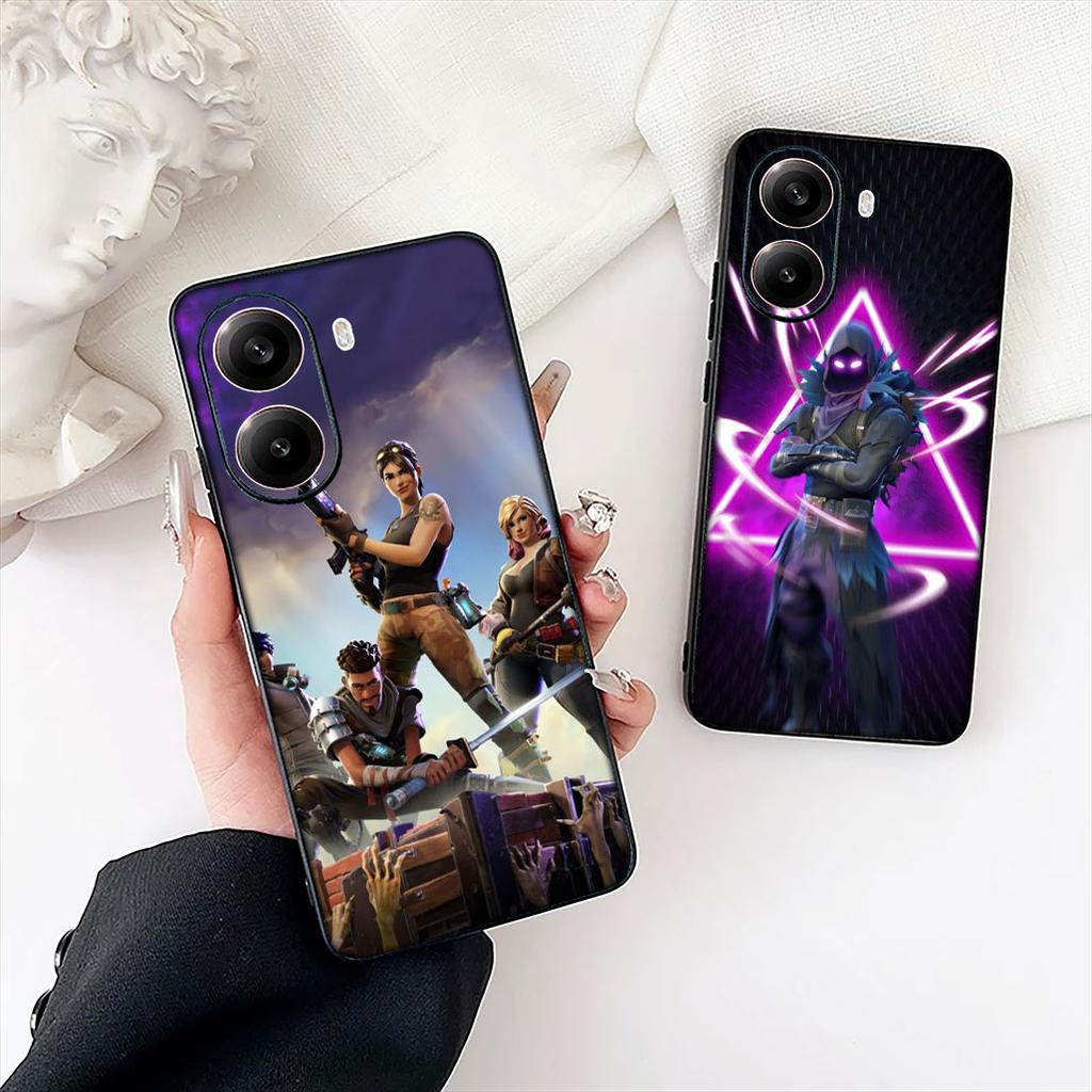 Wallpaper F-Fortnites-Lovely Phone Case for Samsung Galaxy S25 Edge S24 S23 FE Plus Ultra A16 A15 A55 A57 5G Cover Casing