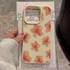 Watercolor Orange Hibiscus Floral Pattern Design Protective Cover for iPhone 17 16 15 14 13 12 11 16E Series Pro Max Plus