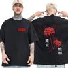Giappone Anime Tokyo Ghoul Giglio Ragno T-shirt Uomo Donna Maglietta Fresca Kane Kiken Stampa Grafica T-shirt Y2k Streetwear Coppie Top