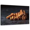 Canvas Print, Spices Cinnamon for Restaurants