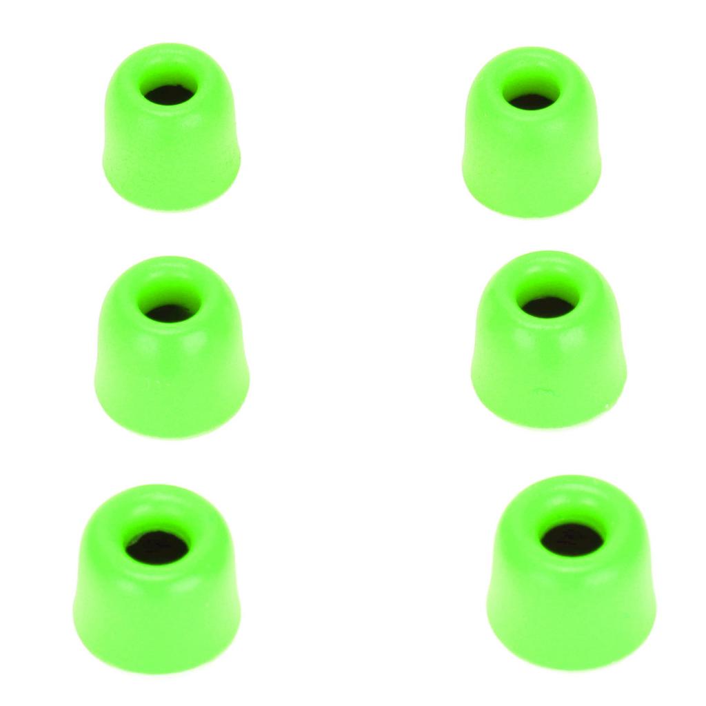 6pcs Replacement Eartips Noise Reduction Memory Foam Earplugs for 4.3mm‑6.0 Mm EarphonesRed