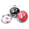 4Pcs 56/60MM Car Wheel Center Hub Caps Stickers Cover For Honda Accord Civic FIT Insight CRV Jazz HRV CRZ CRX City Vezel Pilot
