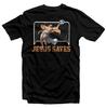JESUS Christus rettet lustiges Weihnachten XMASS Geschenk Baumwoll-T-Shirt 8983